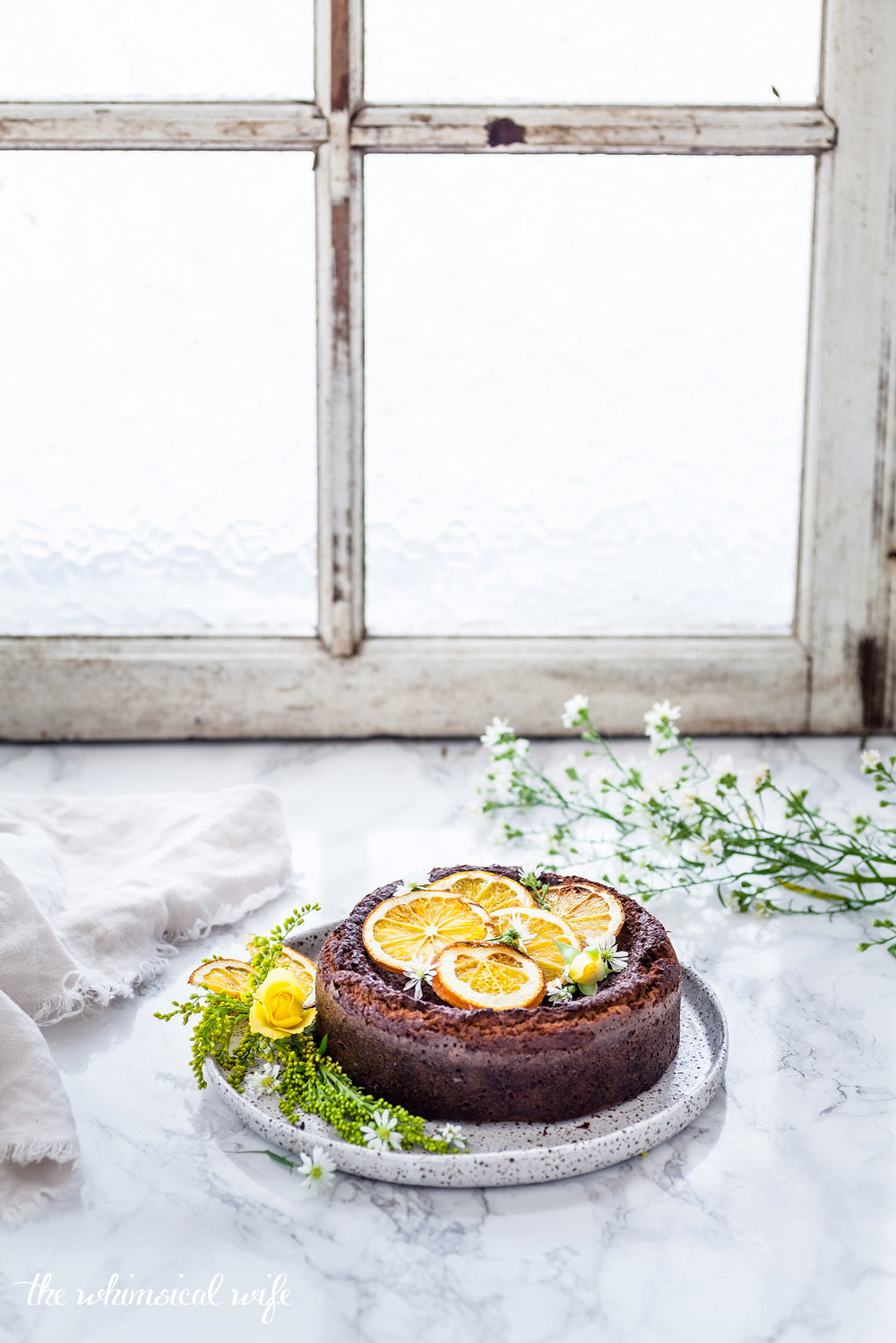 30 Cakes In 30 Days | 5. Orange & Almond Cake {Vegan, Gluten & Dairy Free} | The Whimsical Wife